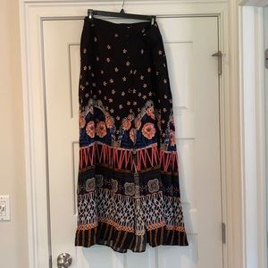 NWT floral maxi skirt